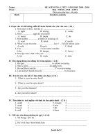 DE THI SO 3 HOC KI II