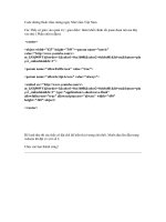 Code nhứng flash chào mừng ngày Nhà Giáo Việt Nam