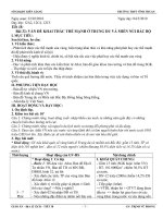 GIÁO ÁN ĐỊA LÍ 12CB - TIẾT 38