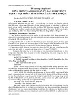 Công đoàn Bảo vệ lợi ích