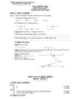 Đề ktra 1 tiết Toán 7 (có đáp án)