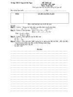 De thi lai mon toan 7