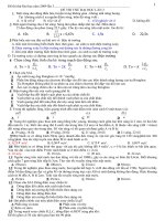 Đề thi thử đại học lần 3(có đáp án)