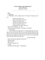 Khảo sát chất lượng NV 6 - HK1