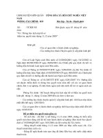 Thông báo lịch nộp hồ sơ thẩm tra, quyết toán tháng 11,12 năm 2009