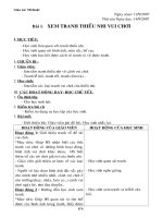 Trọn bộ GA Mĩ thuật - Lớp 1