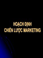 hoạch định chiến lược marketing hiệu quả