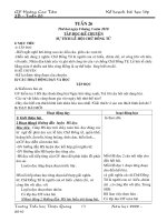 KẾ HOẠCH BÀI HỌC LỚP 3B-TUẦN 26