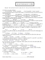 chuyên đề ôn đại học số 7