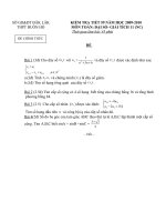 kiem tra toan 11 nang cao