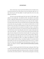 Nghiên cứu biến tính tinh bột bằng các phương pháp hoá học