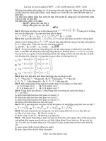 ĐỀ CƯƠNG ÔN THI LÝ 12(C)