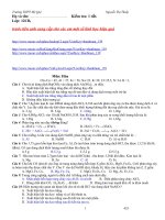 ôn tập hoá nâng cao