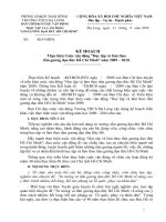 kế hoạch học tập làm theo tấm gương đạo đức Hồ Chí Minh năm 2010