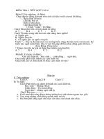 Kiểm tra 1 tiết Văn 6