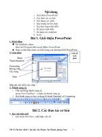 Giáo trình Powerpoint 2003