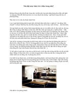 Nên đặt máy tính, TV ở đâu trong nhà bạn