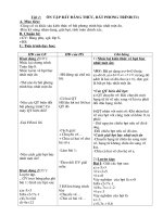 Giáo án TC Toán 9 ( Tiet 1)