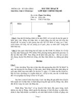 Bài thu hoạch chính trị: Tìm hiểu tấm gương đạo đức Hồ Chí Minh