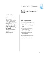 the strategic management process