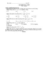Đề ktra 1T Đại số 8