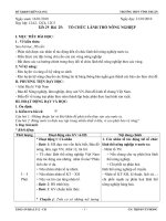 GIÁO ÁN ĐỊA LÍ 12CB - TIẾT 29