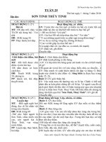 TĐ: SƠN TINH - THỦY TINH