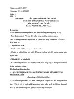 giáo án cn 7: tiết 3,4