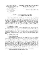 Hướng dẫn thực hiện chương trinh mon lich sử