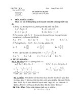 Đề kiểm tra Ch.III. ĐS 8