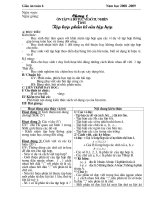 Giao an toan 6(Tiet 1- đến tiết 26)