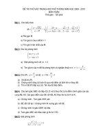 DE LUYEN THI VAO LOP 10 (CUC HAY)