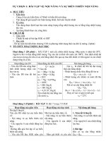 Giáo án tự chọn lớp 10 HK2