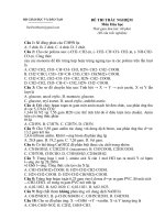 Đề Trắc nghiệm Tổng hợp -12 (3)