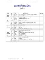 BÀI SOẠN LỚP 4 TUẦN 27-CKT