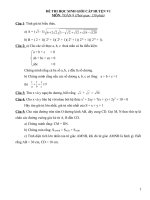 Đề thi HSG Toán 9+ĐA