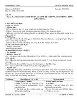 GIÁO ÁN ĐỊA LÍ 12CB - TIẾT 39