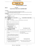 Giáo án lớp 5- Tuần 24 CKTKN