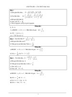 các BT chọn lọc ôn tập lớp9