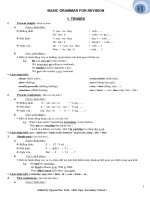 Basic Grammar Revision