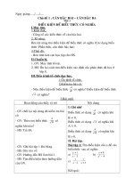 Giáo án bồi dưỡng HS yếu toán 9