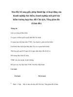 Sửa đổi, bổ sung giấy phép thành lập và hoạt động của doanh nghiệp bảo hiểm, doanh nghiệp môi giới bảo hiểm trường hợp thay đổi Chủ tịch, Tổng giám đốc (Giám đốc) pdf