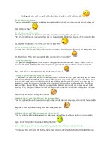 Những bài văn cười ra nước mắt