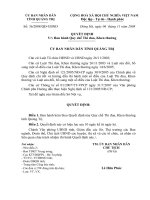 Quyết định số 36/2008/QDD-UBND ngày 06/11/2008 của UBND Tỉnh Quảng Trị về Thi đua khen thưởng