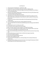 câu hỏi ôn thi môn quản trị học