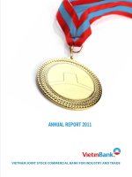 annual report 2011 vietinbank vietnam joint stock commercial bank for industry and trade