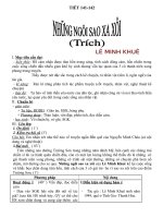 BÀI GIẢNG NGỮ VĂN 9 TUẦN 30