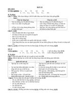 ĐÁP ÁN ĐỀ THI SINH 9 KÌ 2 2009-2010(Đề chỉnh sửa)