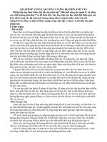 bài tham luận nâng cao chất lượng bộ môn Anh Văn