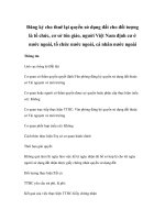 Đăng ký cho thuê lại quyền sử dụng đất cho đối tượng là tổ chức, cơ sở tôn giáo, người Việt Nam định cư ở nước ngoài, tổ chức nước ngoài, cá nhân nước ngoài ppsx